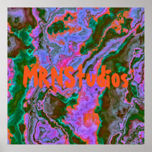 Póster Poster de Marble Seco