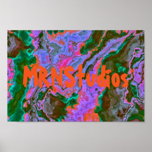 Póster Poster de Marble Seco