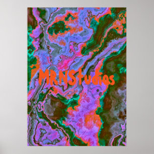 Póster Poster de Marble Seco