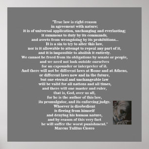 Póster POSTER de Marco Tullius Cicero