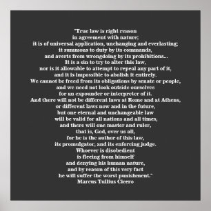 Póster POSTER de Marco Tullius Cicero