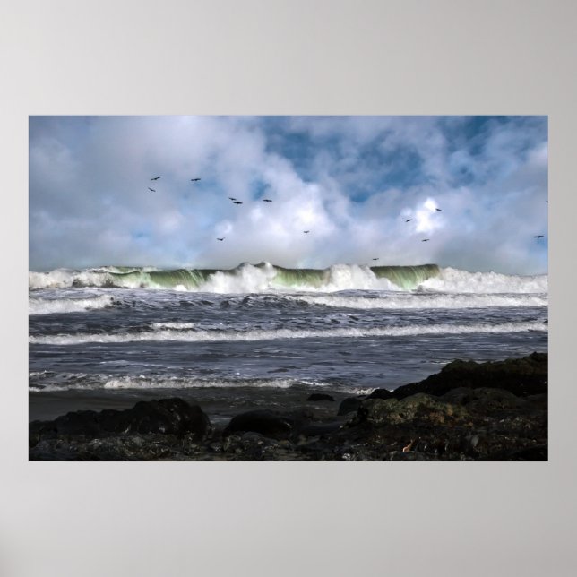 Póster poster de marea (Frente)