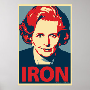 Póster Poster de Margaret Thatcher