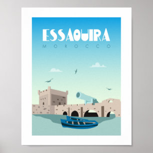 Póster Poster de Marruecos de Essaouira
