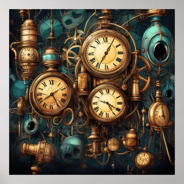 Póster Poster de Marvels Mecánicas (Frente)