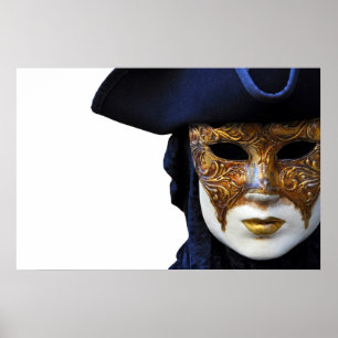 Póster Poster de Máscara de Venecia del Teatro Casanova