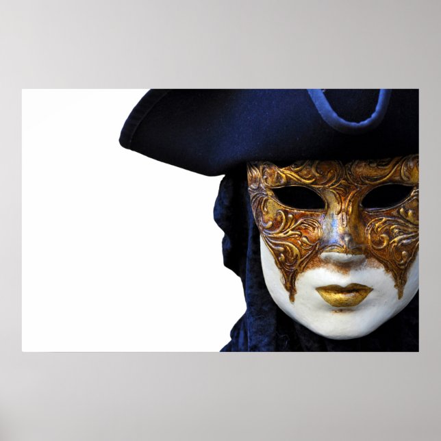 Póster Poster de Máscara de Venecia del Teatro Casanova (Frente)