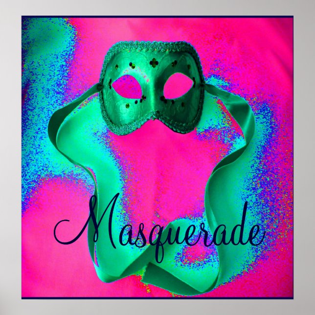 Póster poster de "Masquerade I" - Personalizable (Frente)