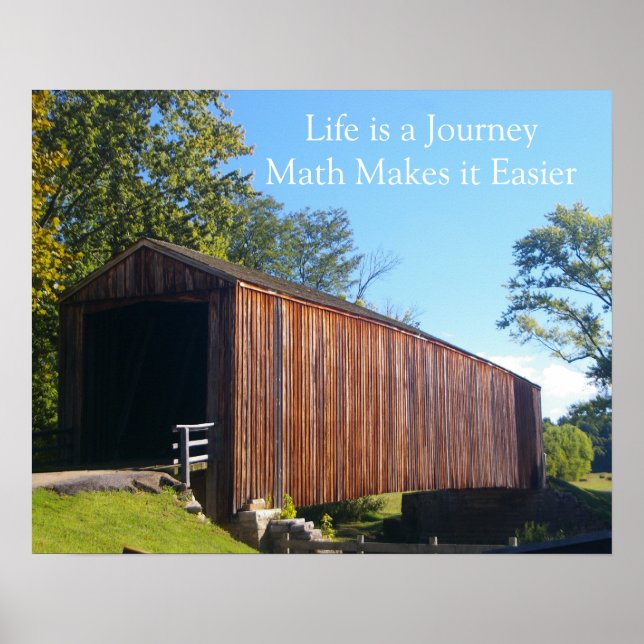 Póster Poster de matemáticas (Frente)