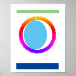 Póster POSTER de matemáticas budistas LGBTQ+