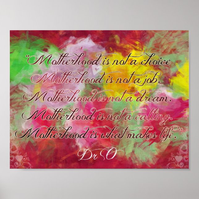 Póster Poster de maternidad por 3SqMeals (Frente)