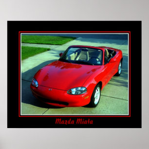 Póster POSTER de Mazda Miata