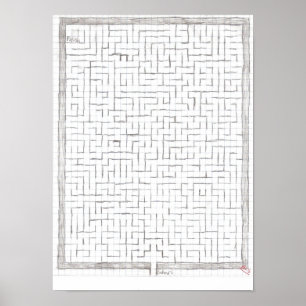 Póster Poster de Maze 1