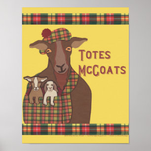 Póster Poster de McGoats de los totes