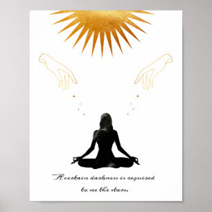 Póster Poster de meditación