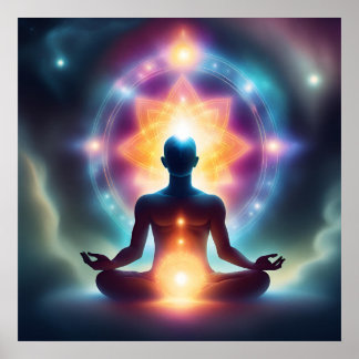 Póster Poster de Meditación Espiritual