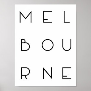 Póster Poster de Melbourne