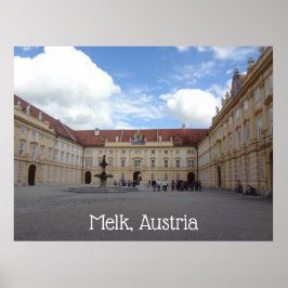 Póster Poster de Melk Abbey Austria