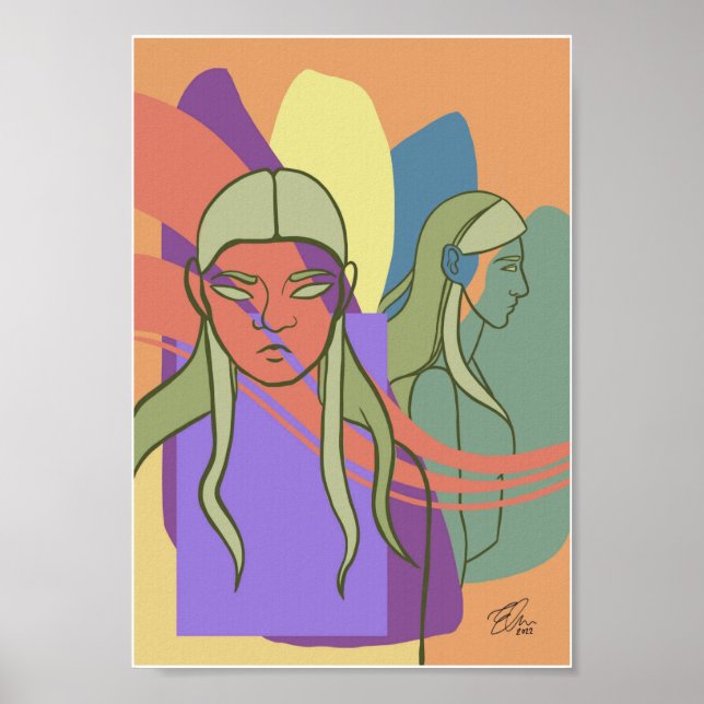 Póster Poster de mente abierta (Frente)