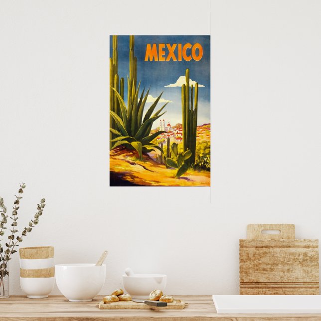 Póster Poster de México (Cocina)