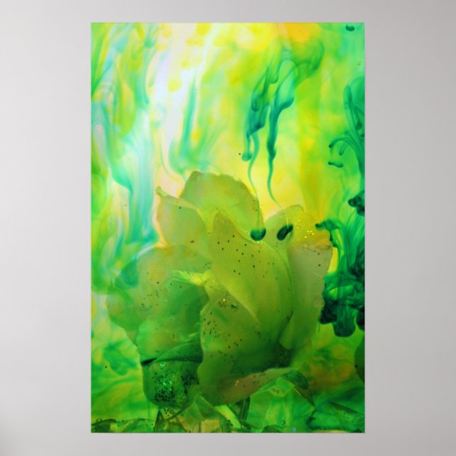 Póster poster de mezcla acuática (Frente)