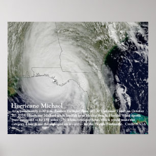 Póster Poster de Michael del huracán