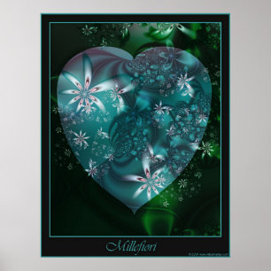 Póster Poster de Millefiori - frontera negra