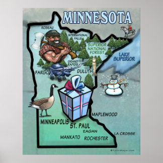 Póster Poster de Minnesota