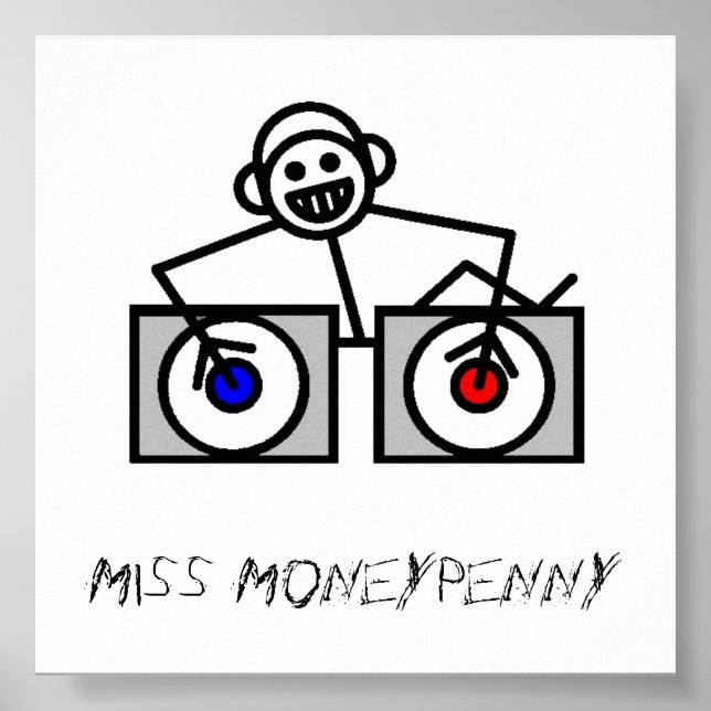 Póster Poster de Miss MoneyPenny (Frente)