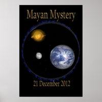 Poster de misterio maya 2010