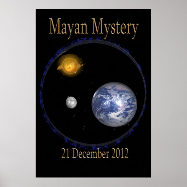 Póster Poster de misterio maya 2010 (Frente)