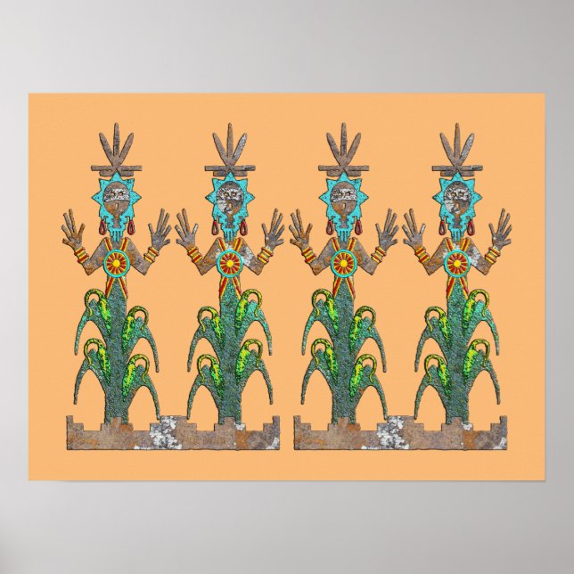 Póster Poster de mitología de Navajo (Frente)