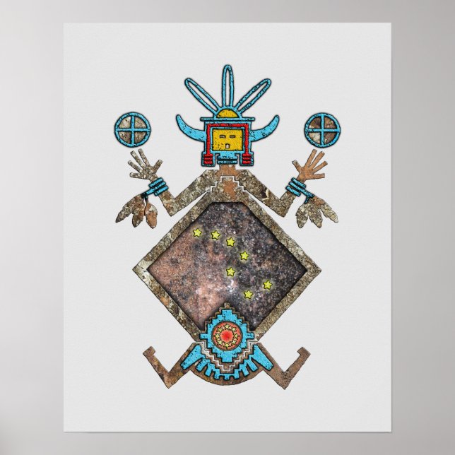 Póster Poster de mitología de Navajo (Frente)