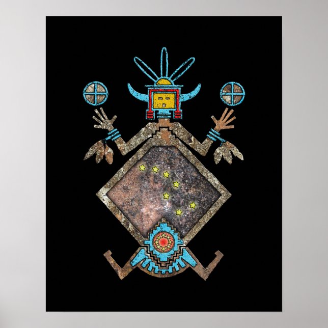 Póster Poster de mitología de Navajo (Frente)