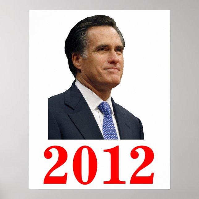 Póster Poster de Mitt Romney 2012 (Frente)
