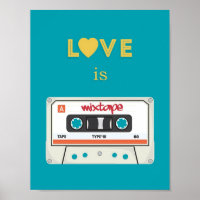 Poster de Mixtape Retro