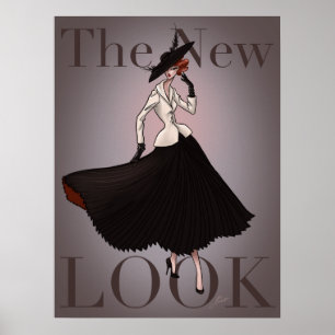 Póster Poster de moda de nueva apariencia