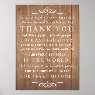 Póster Poster de moda rusa - gracias boda