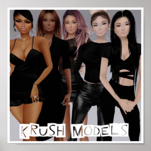 Póster Poster de modelos Krush 1