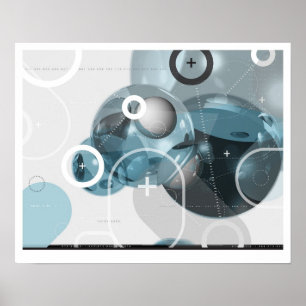 Póster Poster de Moléculas de información