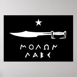 Póster Poster de Molon Labe