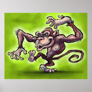 Póster Poster de mono