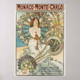 Póster Poster de Mont-Carlo por Alphonse Mucha