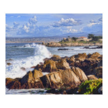 Poster de Monterey California Scenic Coast