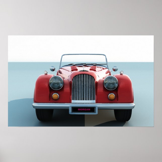 Póster Poster de Morgan Car (Frente)