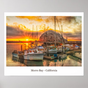 Póster Poster de Morro Bay