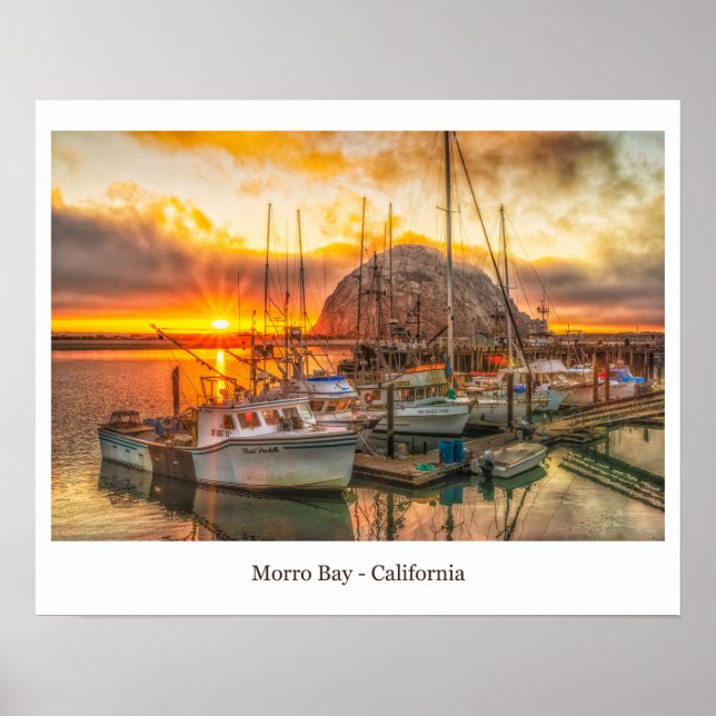 Póster Poster de Morro Bay (Frente)