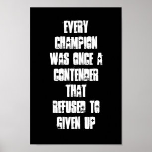 Póster Poster de motivación