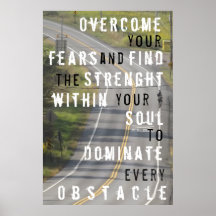 Poster de motivación de bicicleta