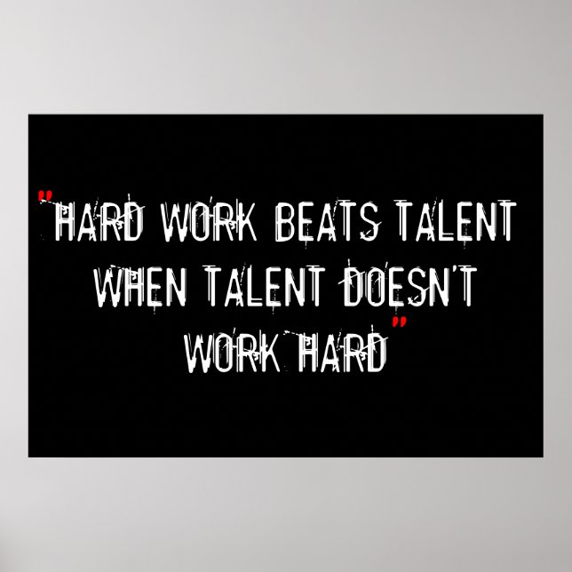 Póster Poster de motivación de entrenamiento (Frente)